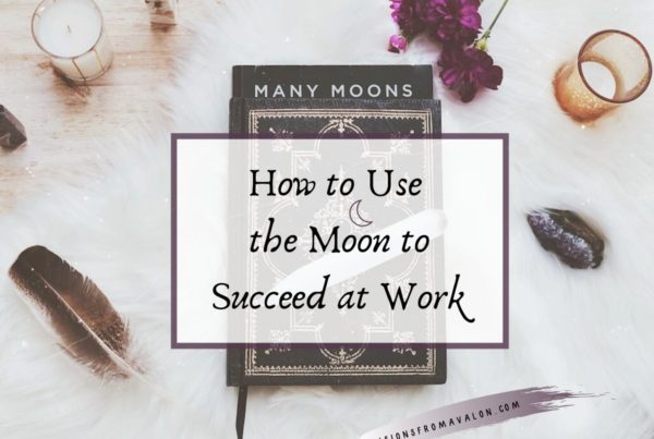 how to use the moon to succeed at work